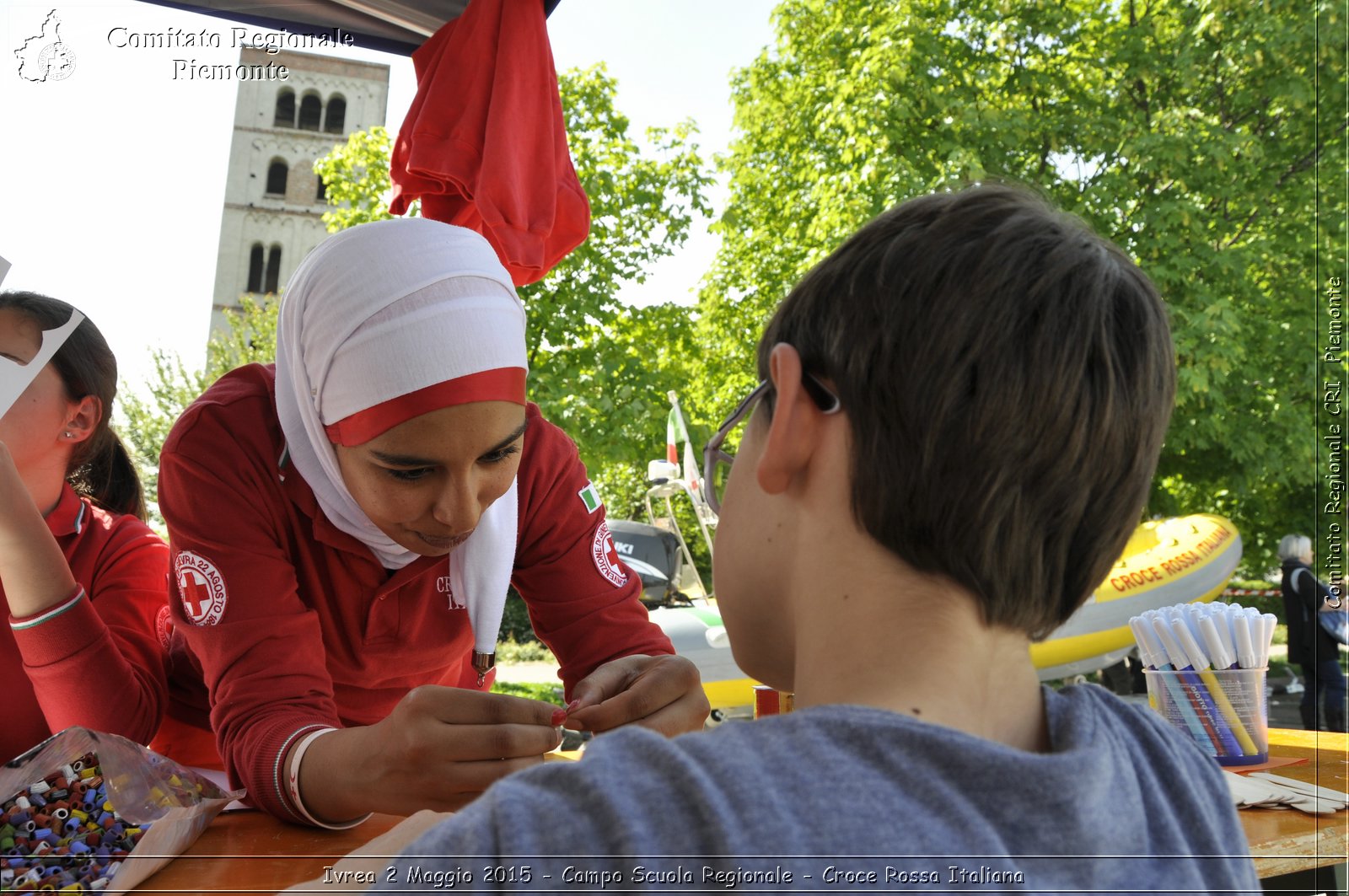 Ivrea 2 Maggio 2015 - Campo Scuola Regionale - Croce Rossa Italiana- Comitato Regionale del Piemonte