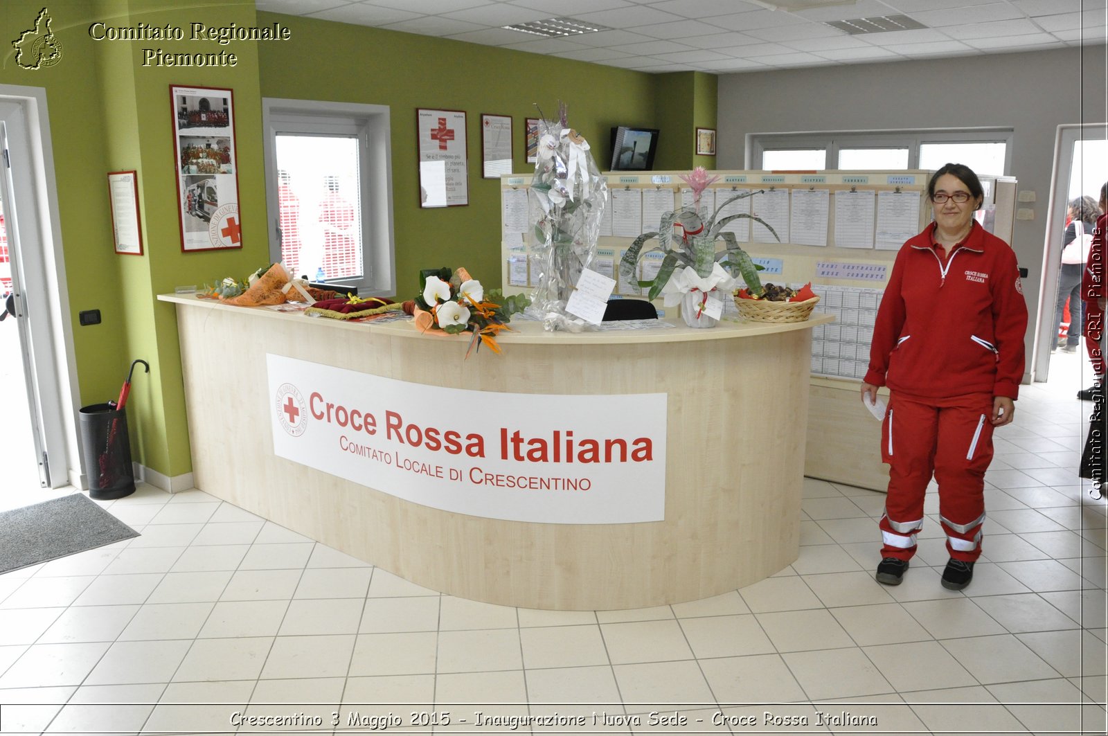 Crescentino 3 Maggio 2015 - Inaugurazione Nuova Sede - Croce Rossa Italiana- Comitato Regionale del Piemonte