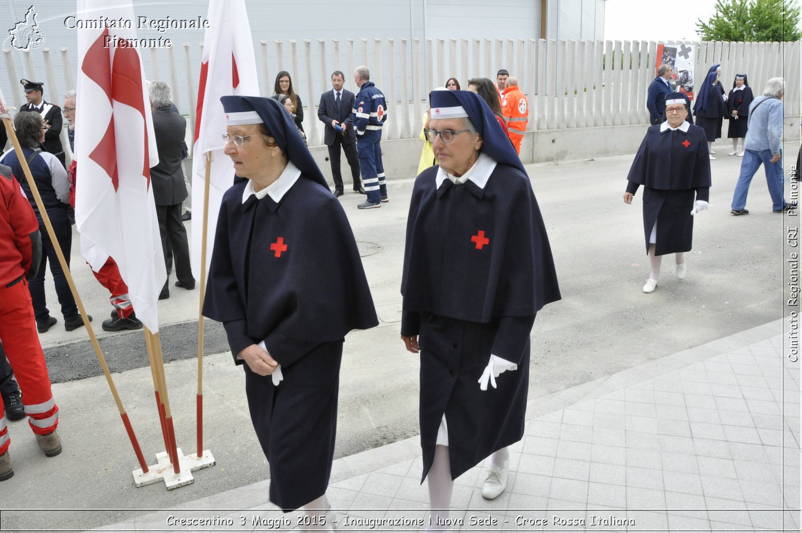 Crescentino 3 Maggio 2015 - Inaugurazione Nuova Sede - Croce Rossa Italiana- Comitato Regionale del Piemonte