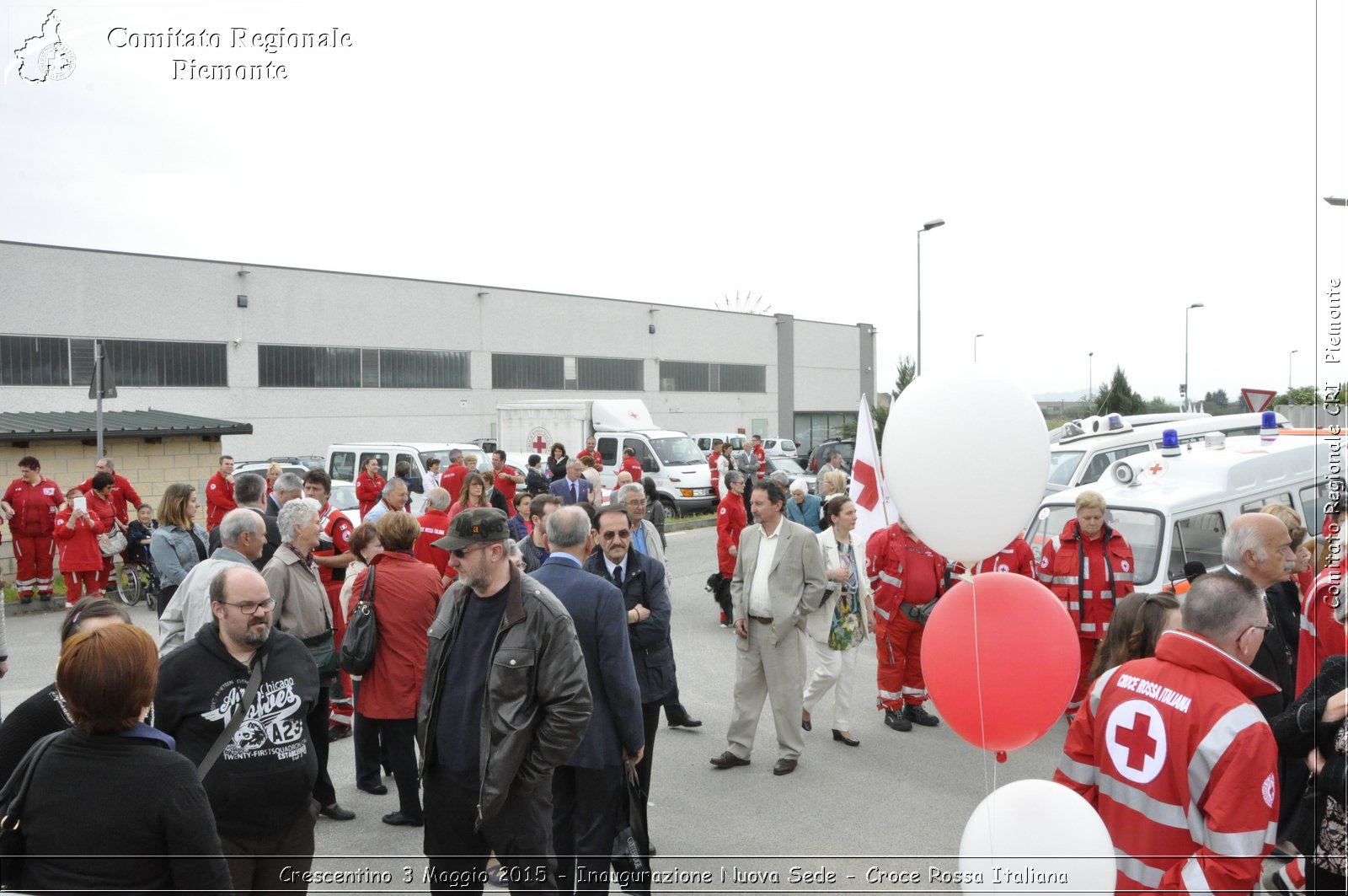 Crescentino 3 Maggio 2015 - Inaugurazione Nuova Sede - Croce Rossa Italiana- Comitato Regionale del Piemonte