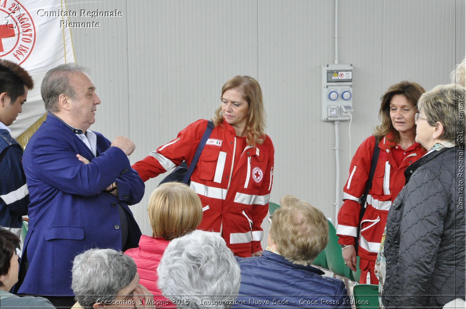 Crescentino 3 Maggio 2015 - Inaugurazione Nuova Sede - Croce Rossa Italiana- Comitato Regionale del Piemonte