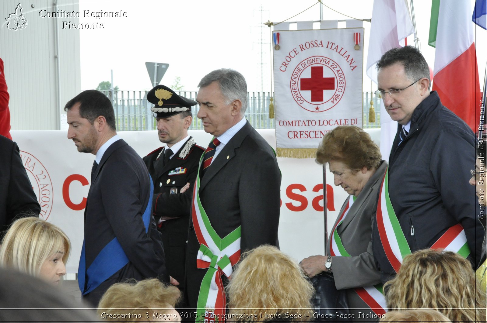 Crescentino 3 Maggio 2015 - Inaugurazione Nuova Sede - Croce Rossa Italiana- Comitato Regionale del Piemonte