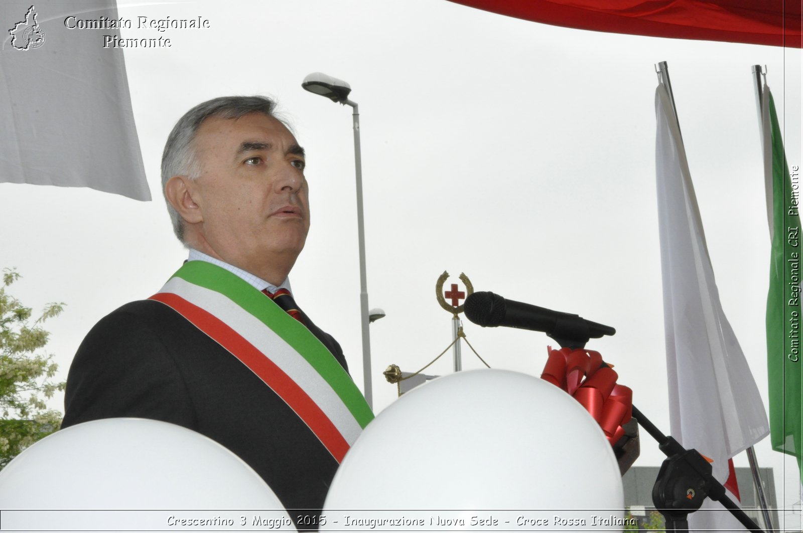 Crescentino 3 Maggio 2015 - Inaugurazione Nuova Sede - Croce Rossa Italiana- Comitato Regionale del Piemonte