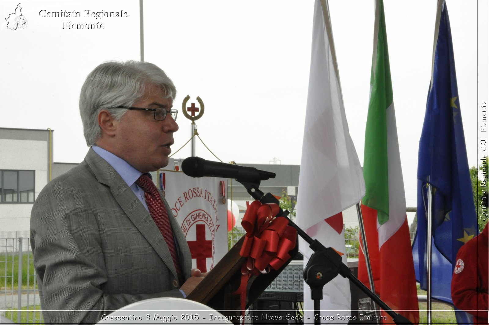 Crescentino 3 Maggio 2015 - Inaugurazione Nuova Sede - Croce Rossa Italiana- Comitato Regionale del Piemonte