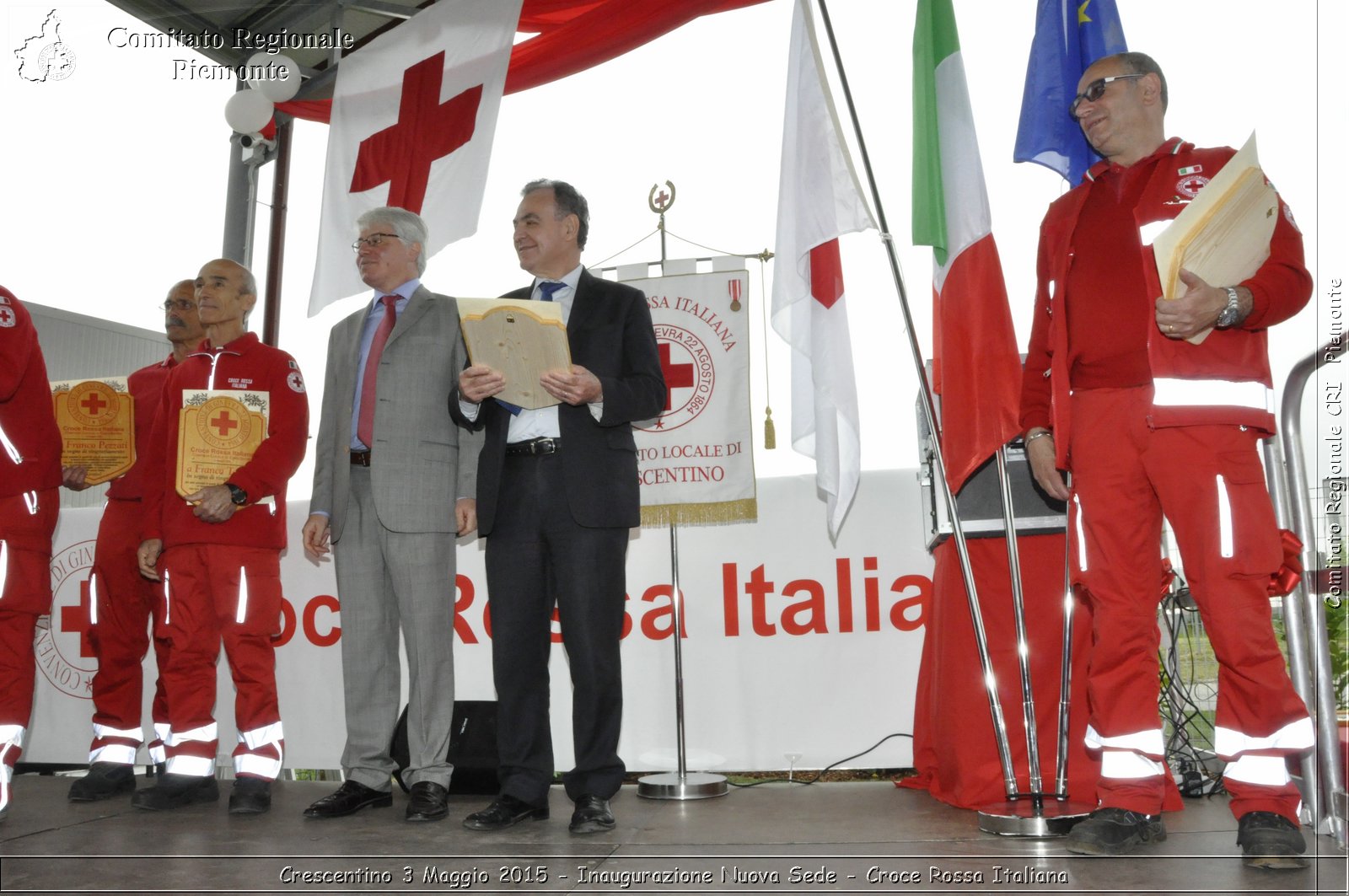 Crescentino 3 Maggio 2015 - Inaugurazione Nuova Sede - Croce Rossa Italiana- Comitato Regionale del Piemonte