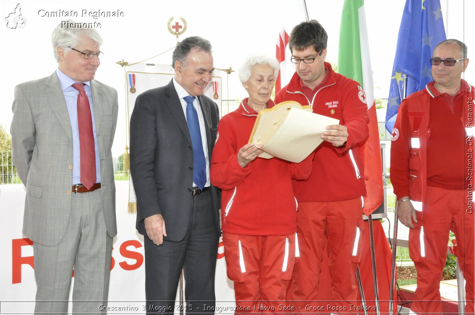 Crescentino 3 Maggio 2015 - Inaugurazione Nuova Sede - Croce Rossa Italiana- Comitato Regionale del Piemonte