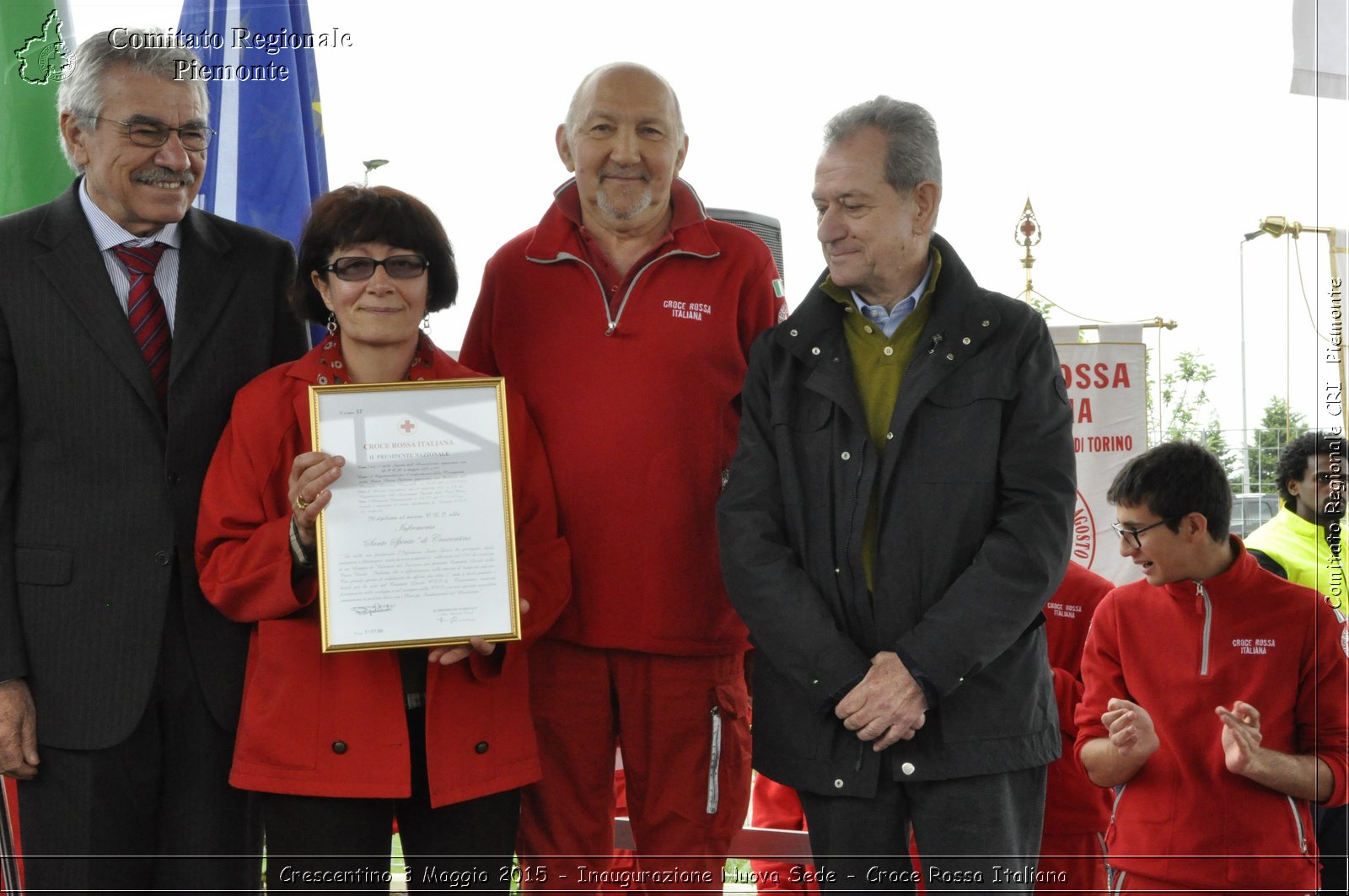 Crescentino 3 Maggio 2015 - Inaugurazione Nuova Sede - Croce Rossa Italiana- Comitato Regionale del Piemonte