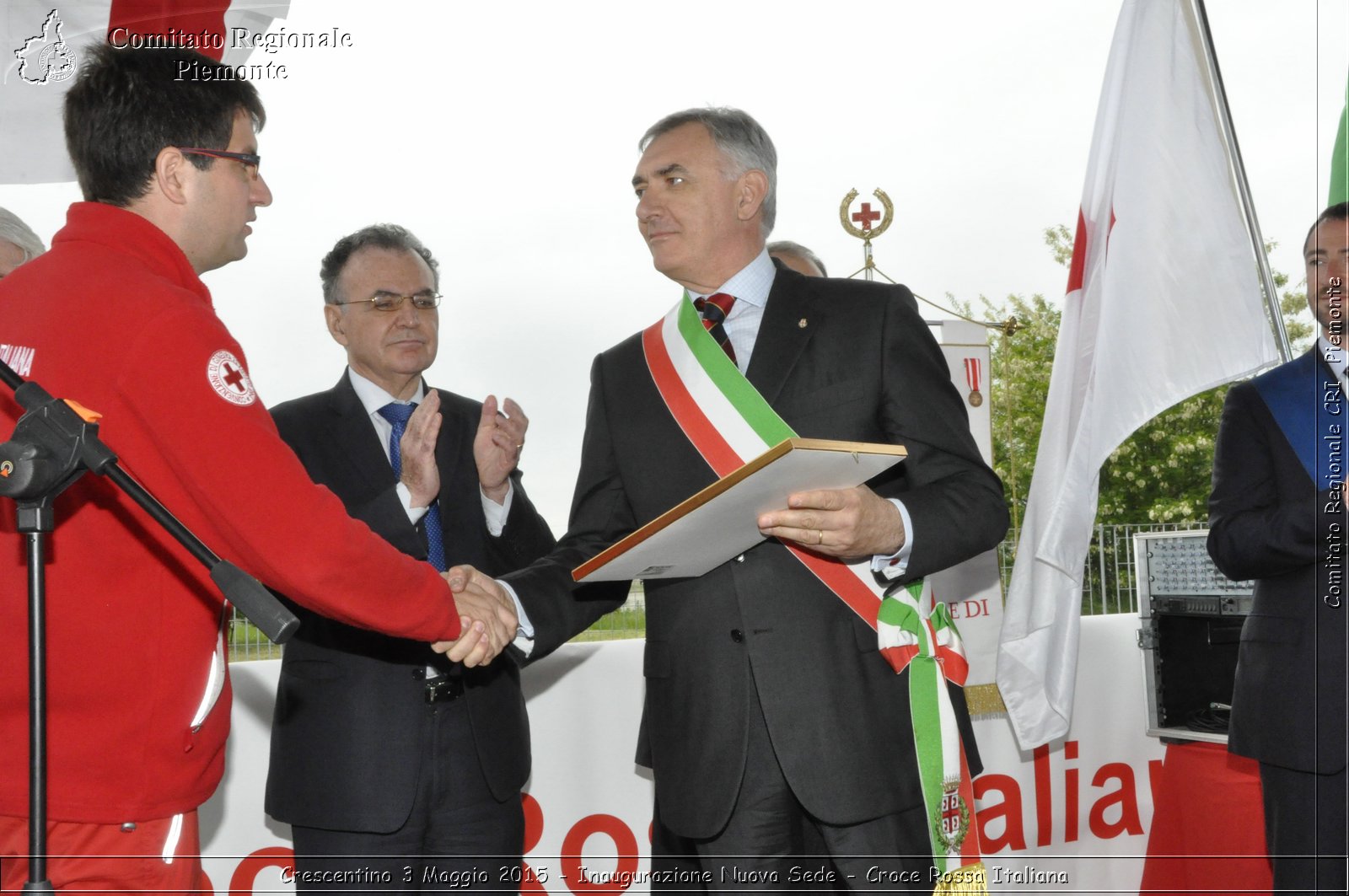 Crescentino 3 Maggio 2015 - Inaugurazione Nuova Sede - Croce Rossa Italiana- Comitato Regionale del Piemonte