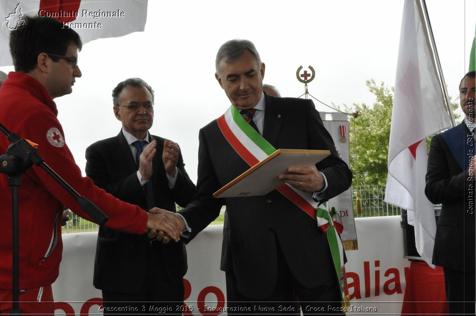 Crescentino 3 Maggio 2015 - Inaugurazione Nuova Sede - Croce Rossa Italiana- Comitato Regionale del Piemonte