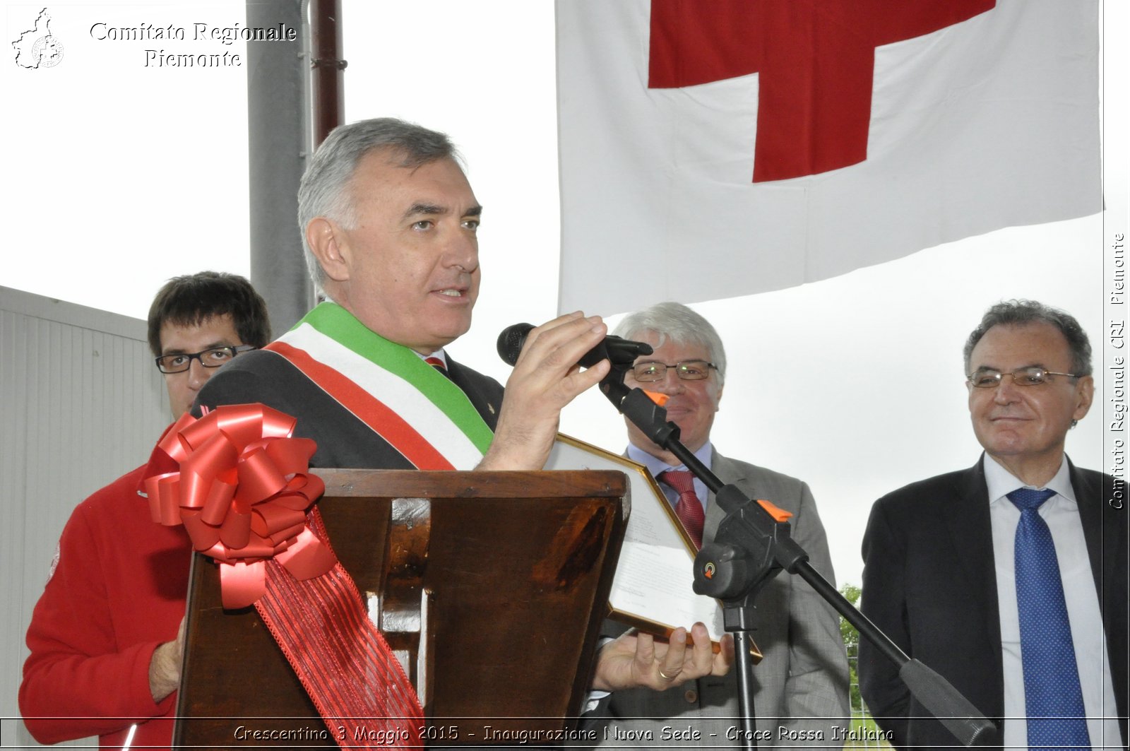 Crescentino 3 Maggio 2015 - Inaugurazione Nuova Sede - Croce Rossa Italiana- Comitato Regionale del Piemonte