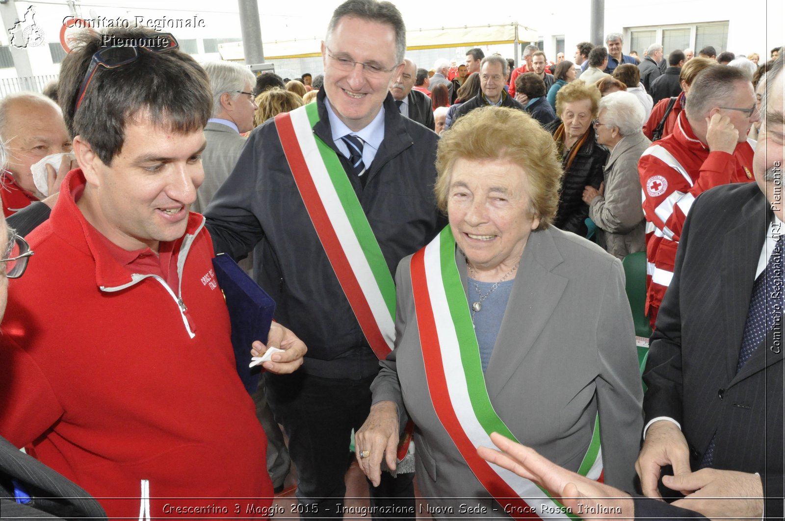 Crescentino 3 Maggio 2015 - Inaugurazione Nuova Sede - Croce Rossa Italiana- Comitato Regionale del Piemonte