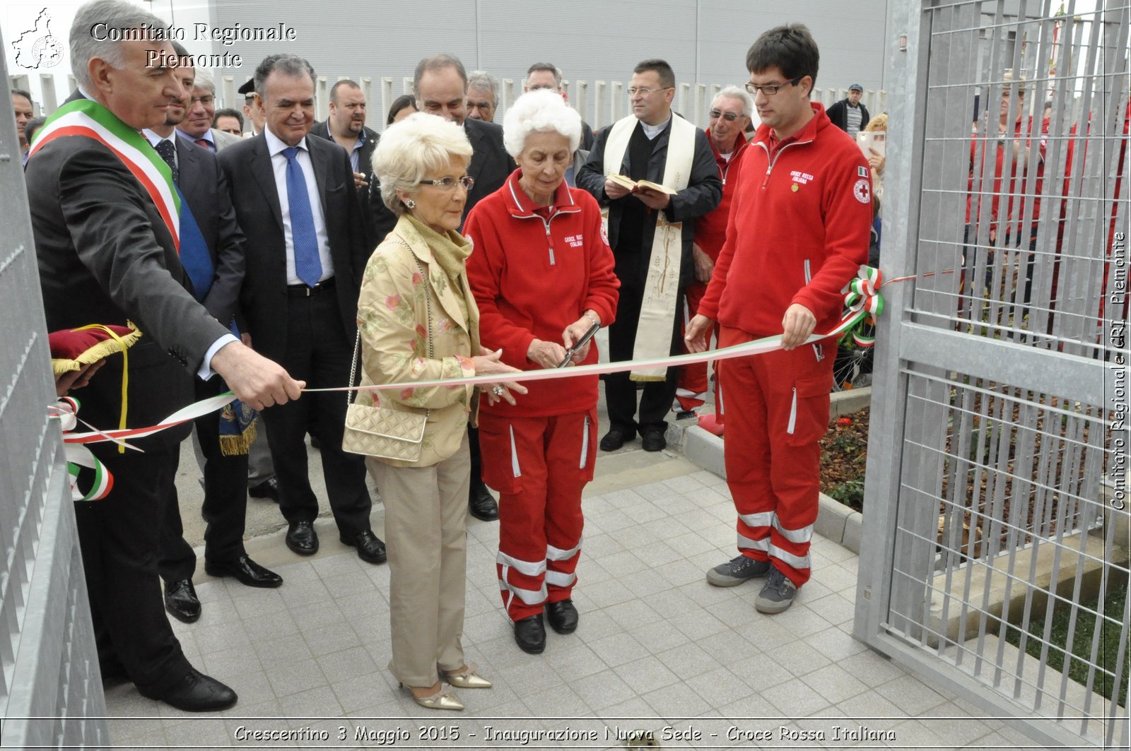 Crescentino 3 Maggio 2015 - Inaugurazione Nuova Sede - Croce Rossa Italiana- Comitato Regionale del Piemonte