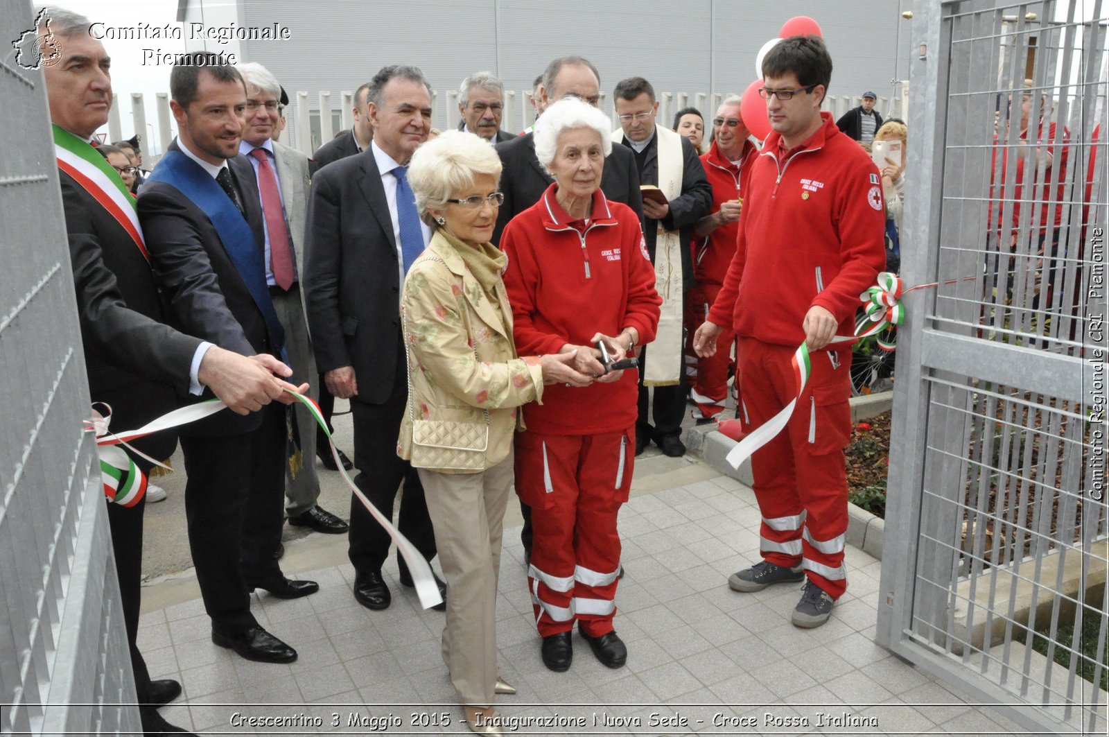 Crescentino 3 Maggio 2015 - Inaugurazione Nuova Sede - Croce Rossa Italiana- Comitato Regionale del Piemonte