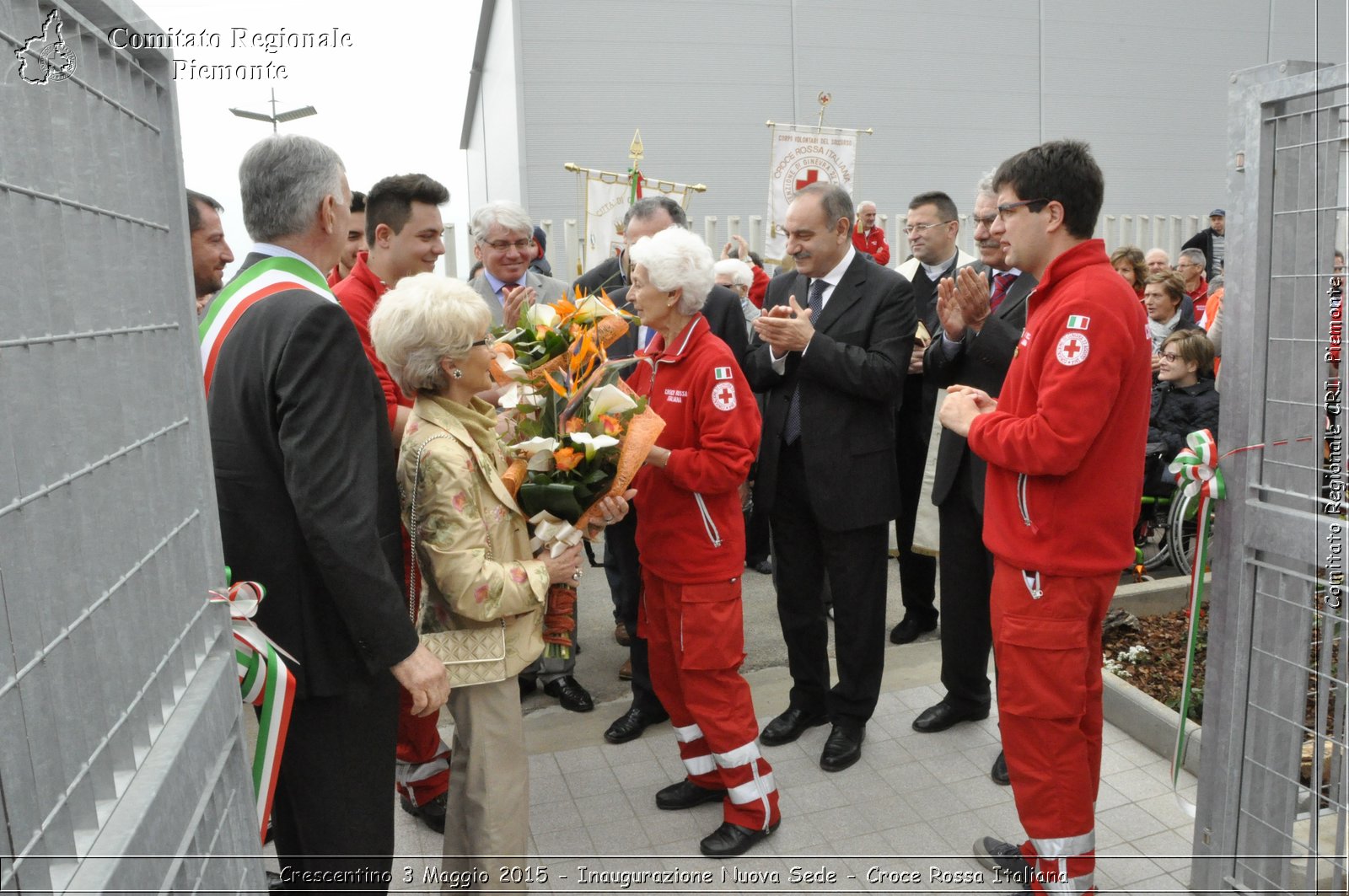 Crescentino 3 Maggio 2015 - Inaugurazione Nuova Sede - Croce Rossa Italiana- Comitato Regionale del Piemonte