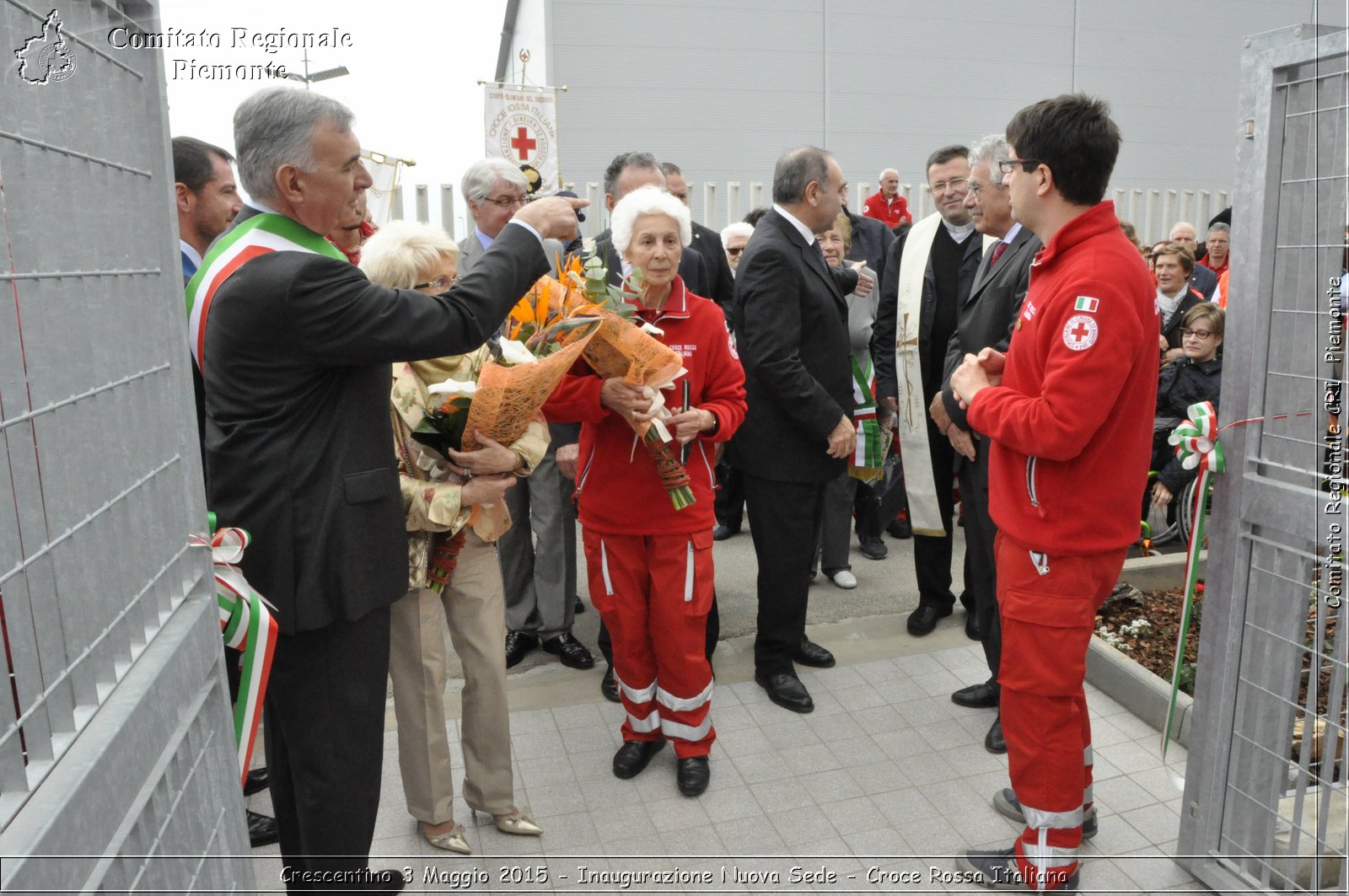 Crescentino 3 Maggio 2015 - Inaugurazione Nuova Sede - Croce Rossa Italiana- Comitato Regionale del Piemonte