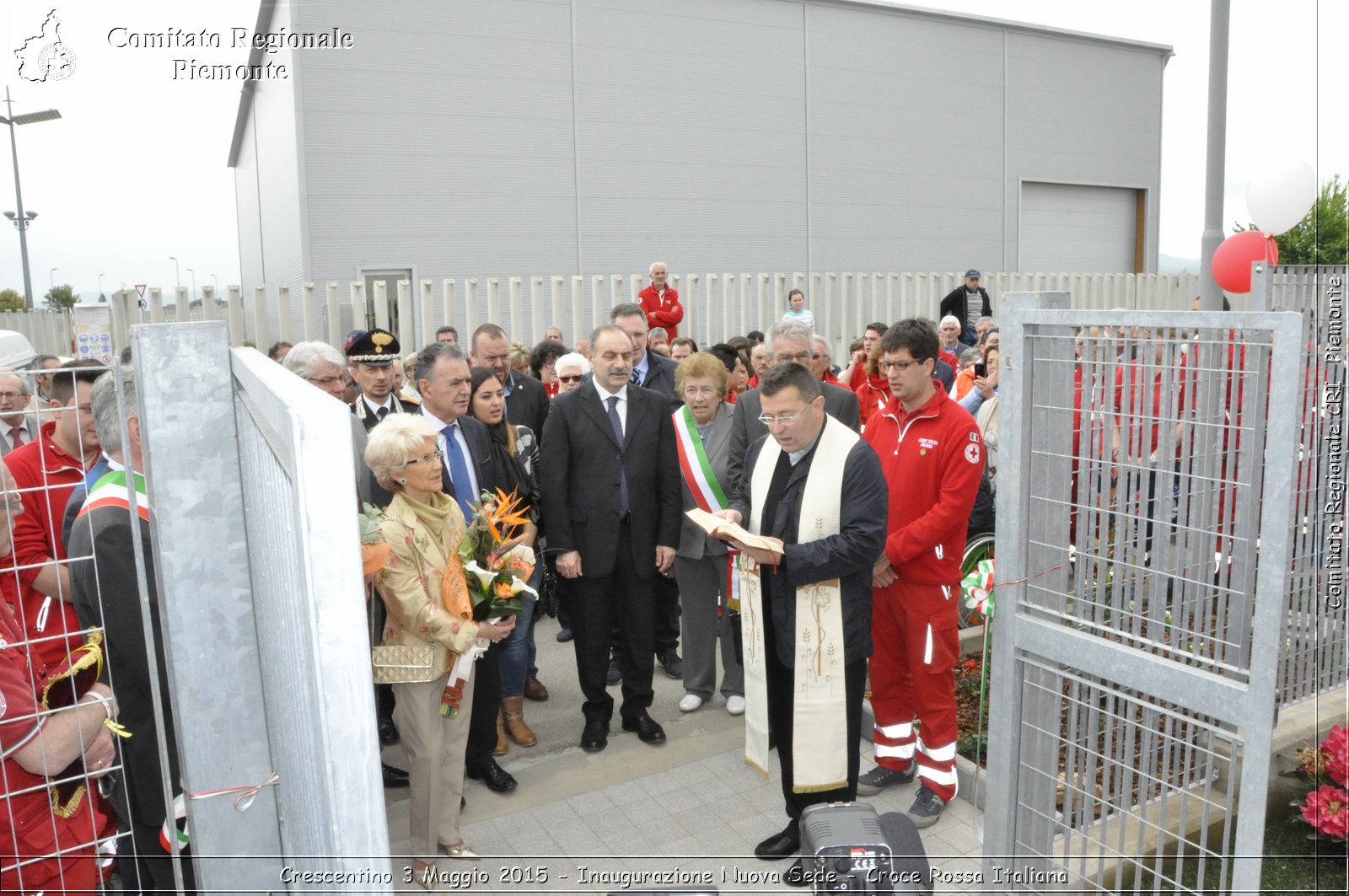 Crescentino 3 Maggio 2015 - Inaugurazione Nuova Sede - Croce Rossa Italiana- Comitato Regionale del Piemonte