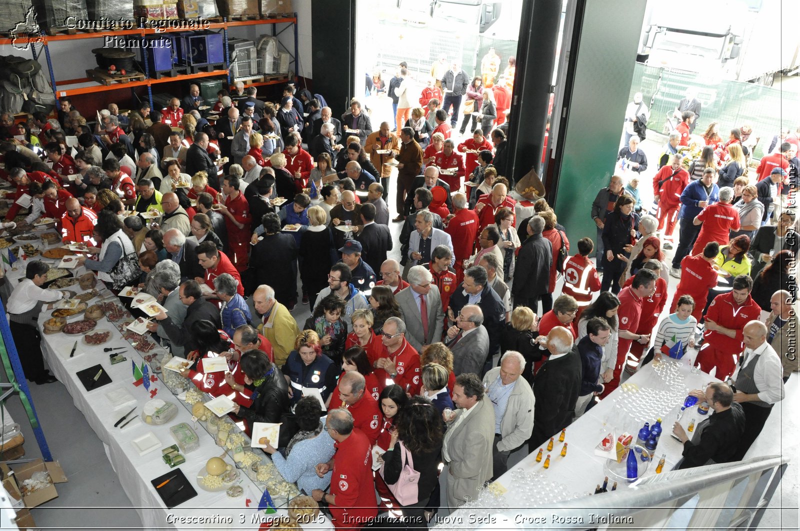 Crescentino 3 Maggio 2015 - Inaugurazione Nuova Sede - Croce Rossa Italiana- Comitato Regionale del Piemonte