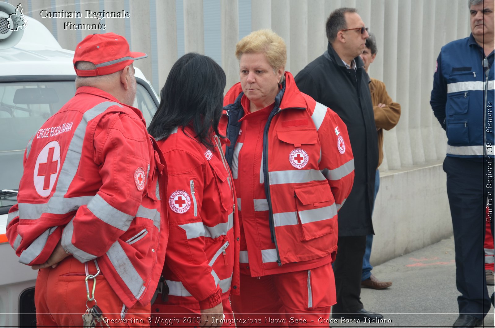 Crescentino 3 Maggio 2015 - Inaugurazione Nuova Sede - Croce Rossa Italiana- Comitato Regionale del Piemonte