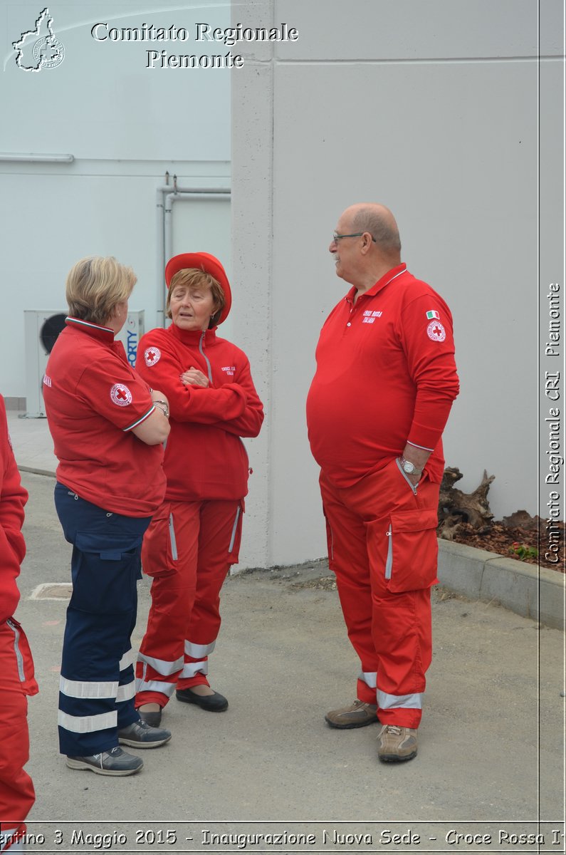 Crescentino 3 Maggio 2015 - Inaugurazione Nuova Sede - Croce Rossa Italiana- Comitato Regionale del Piemonte