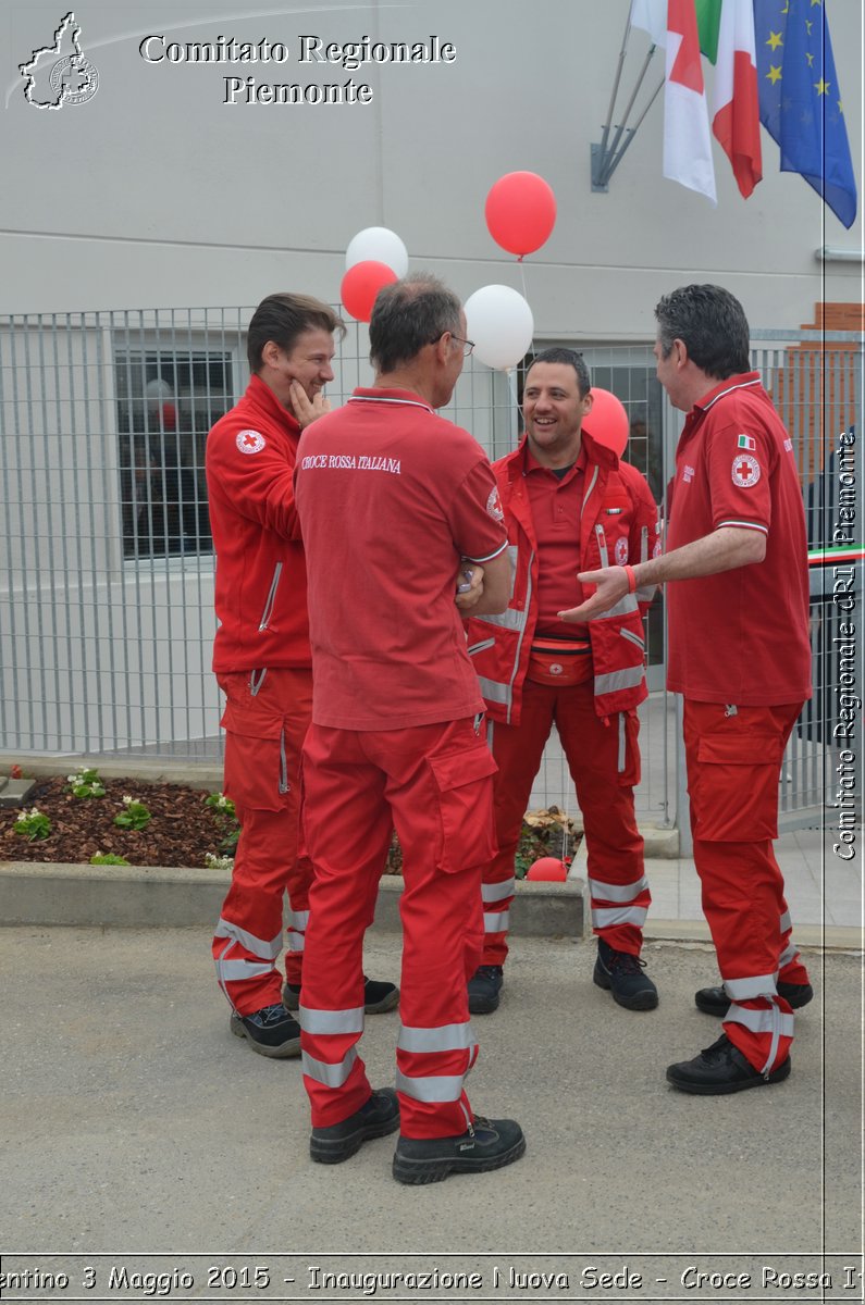 Crescentino 3 Maggio 2015 - Inaugurazione Nuova Sede - Croce Rossa Italiana- Comitato Regionale del Piemonte