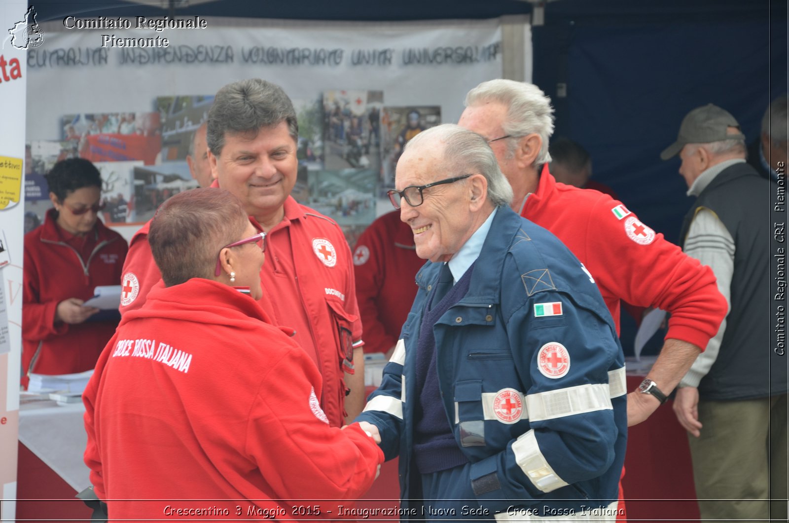 Crescentino 3 Maggio 2015 - Inaugurazione Nuova Sede - Croce Rossa Italiana- Comitato Regionale del Piemonte