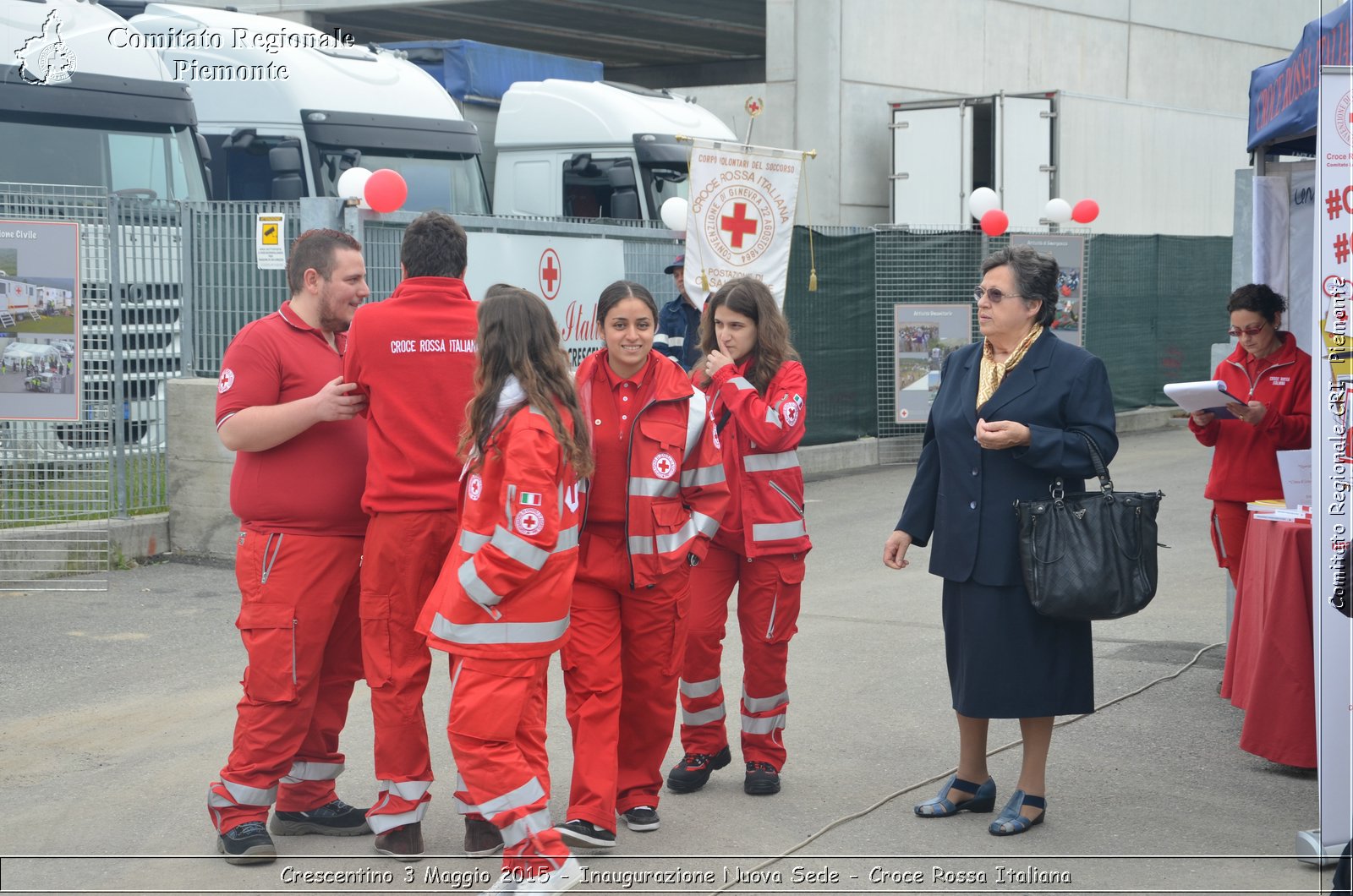 Crescentino 3 Maggio 2015 - Inaugurazione Nuova Sede - Croce Rossa Italiana- Comitato Regionale del Piemonte