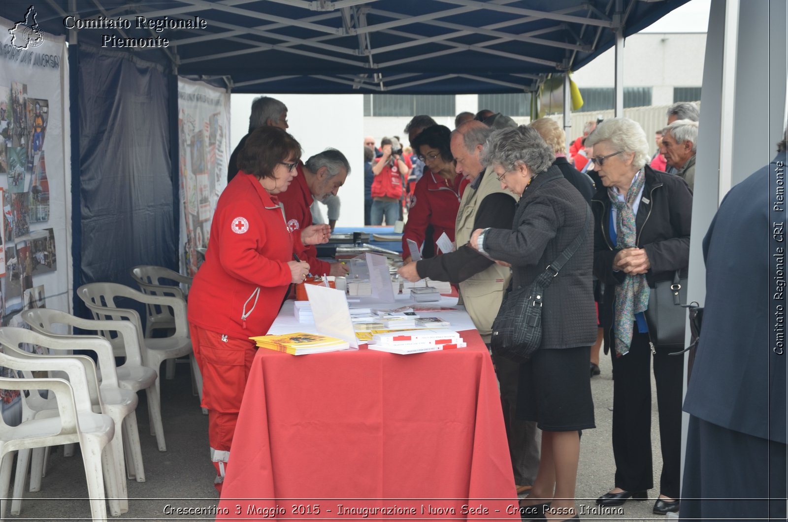 Crescentino 3 Maggio 2015 - Inaugurazione Nuova Sede - Croce Rossa Italiana- Comitato Regionale del Piemonte