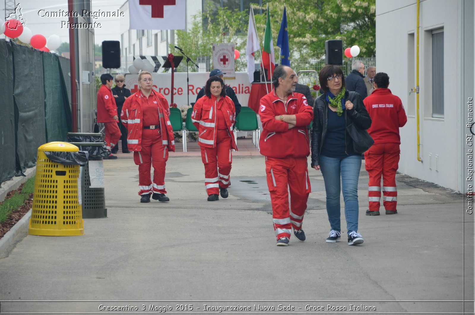 Crescentino 3 Maggio 2015 - Inaugurazione Nuova Sede - Croce Rossa Italiana- Comitato Regionale del Piemonte