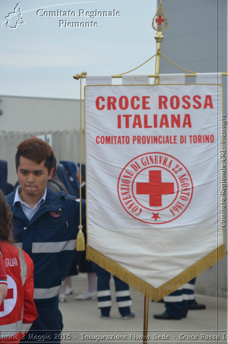 Crescentino 3 Maggio 2015 - Inaugurazione Nuova Sede - Croce Rossa Italiana- Comitato Regionale del Piemonte