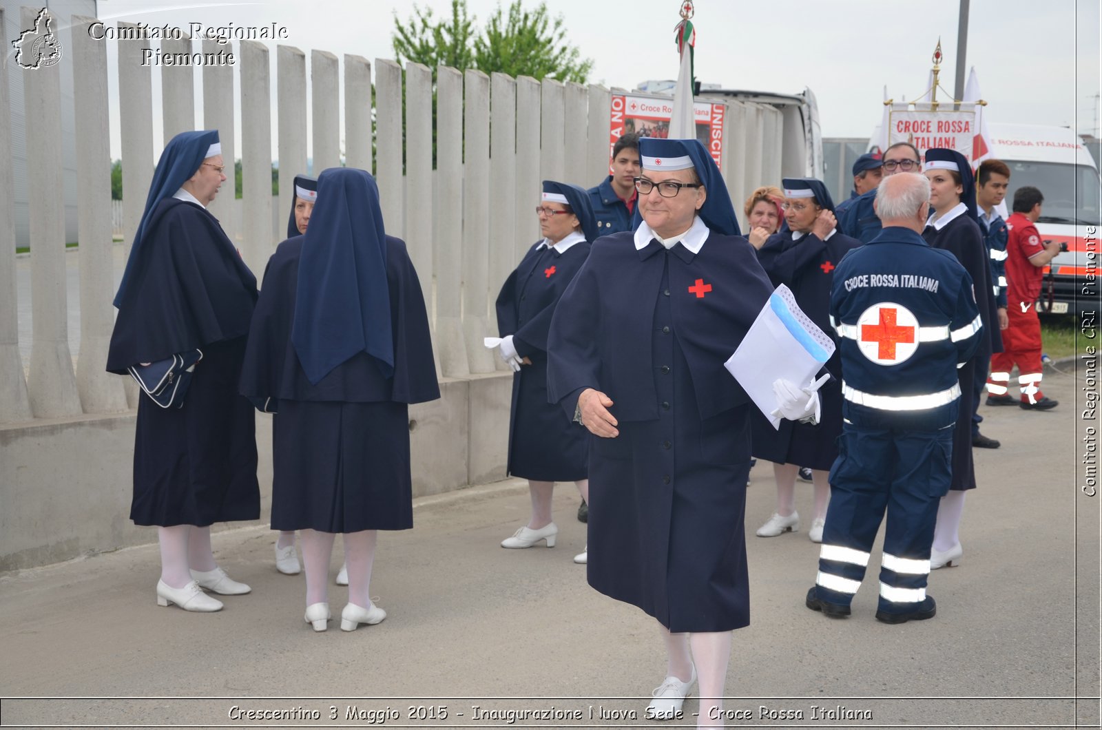 Crescentino 3 Maggio 2015 - Inaugurazione Nuova Sede - Croce Rossa Italiana- Comitato Regionale del Piemonte