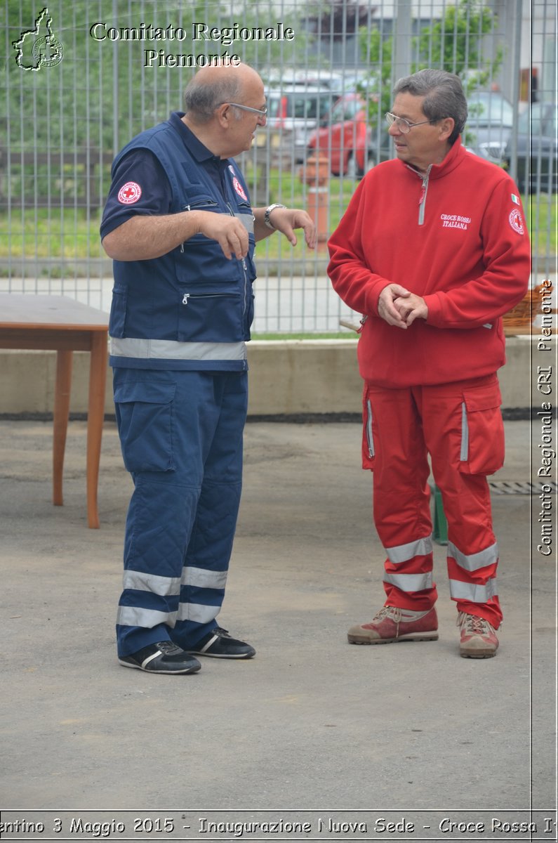 Crescentino 3 Maggio 2015 - Inaugurazione Nuova Sede - Croce Rossa Italiana- Comitato Regionale del Piemonte