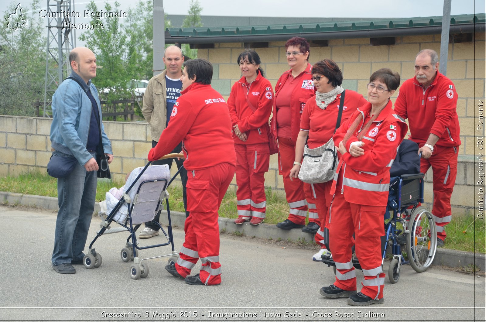 Crescentino 3 Maggio 2015 - Inaugurazione Nuova Sede - Croce Rossa Italiana- Comitato Regionale del Piemonte