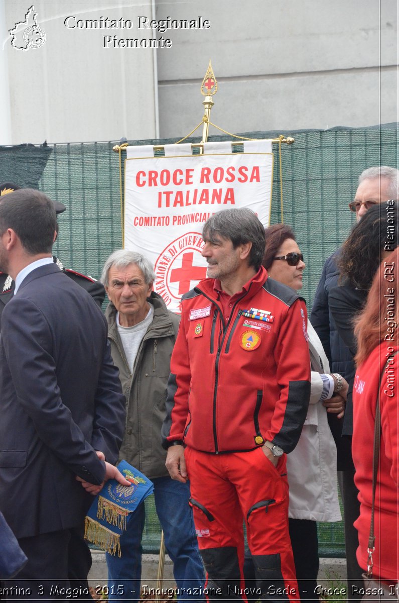 Crescentino 3 Maggio 2015 - Inaugurazione Nuova Sede - Croce Rossa Italiana- Comitato Regionale del Piemonte