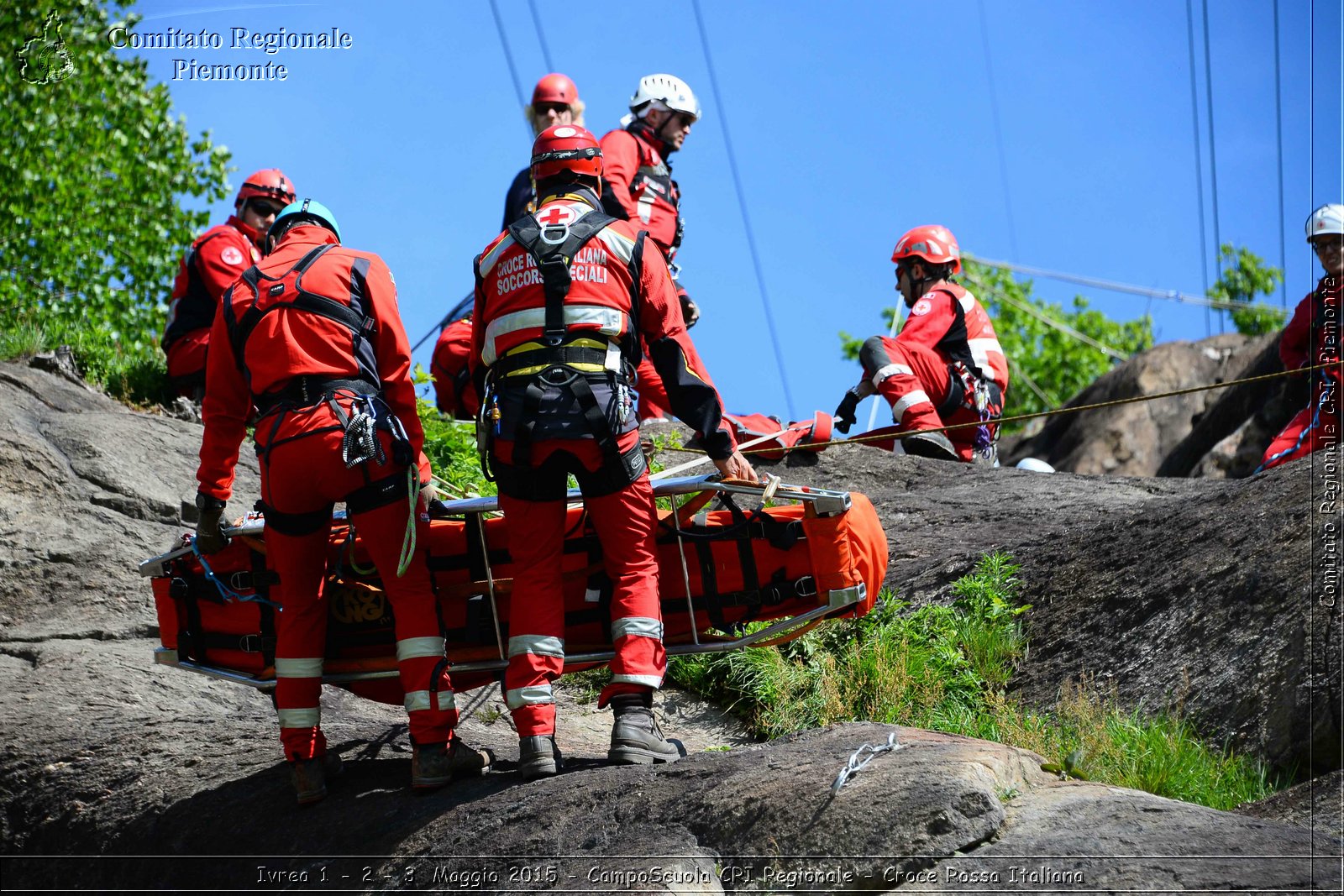 Ivrea 1 - 2 - 3 Maggio 2015 - CampoScuola CRI Regionale - Croce Rossa Italiana- Comitato Regionale del Piemonte