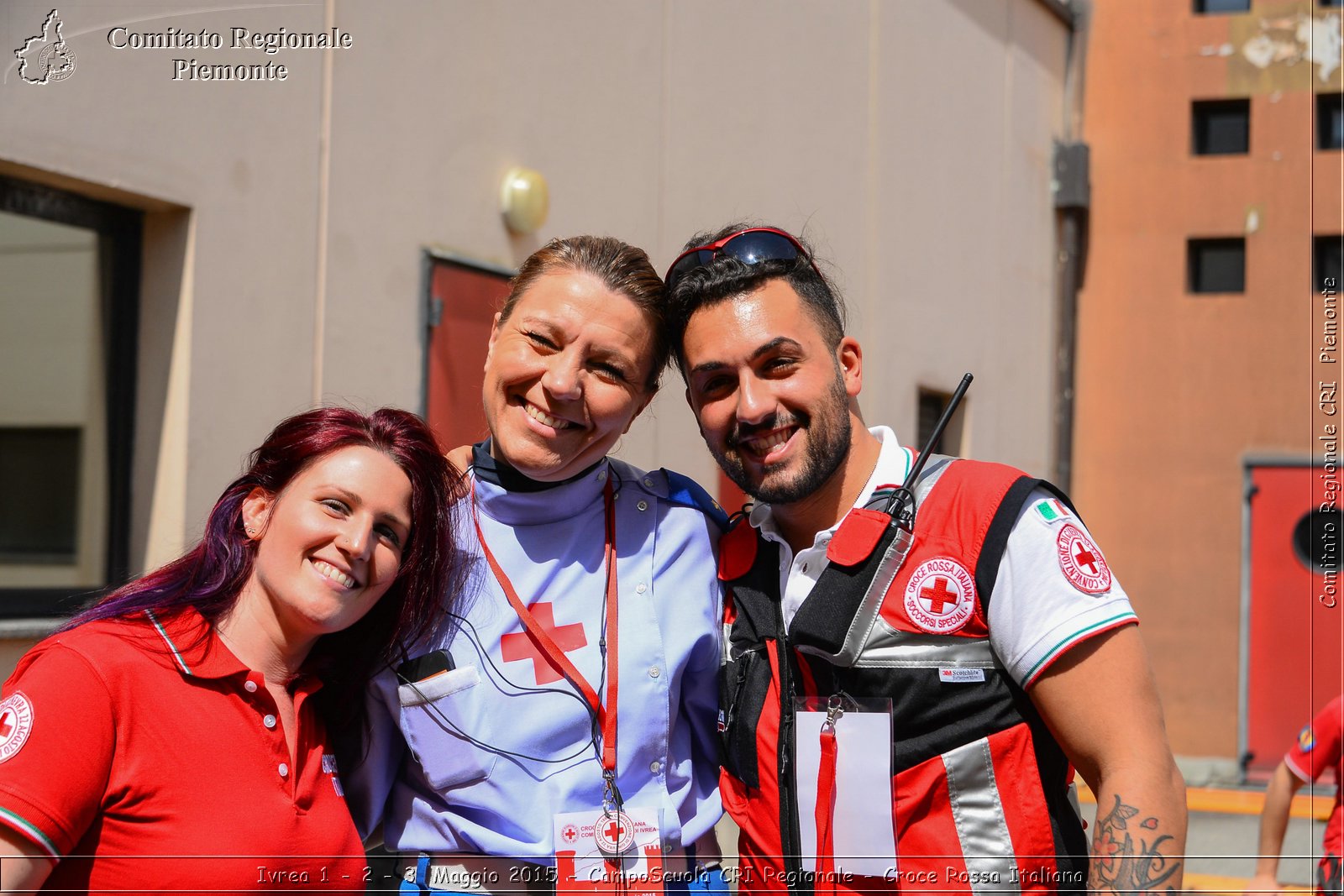 Ivrea 1 - 2 - 3 Maggio 2015 - CampoScuola CRI Regionale - Croce Rossa Italiana- Comitato Regionale del Piemonte