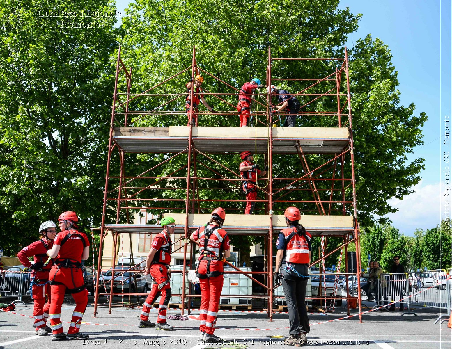 Ivrea 1 - 2 - 3 Maggio 2015 - CampoScuola CRI Regionale - Croce Rossa Italiana- Comitato Regionale del Piemonte