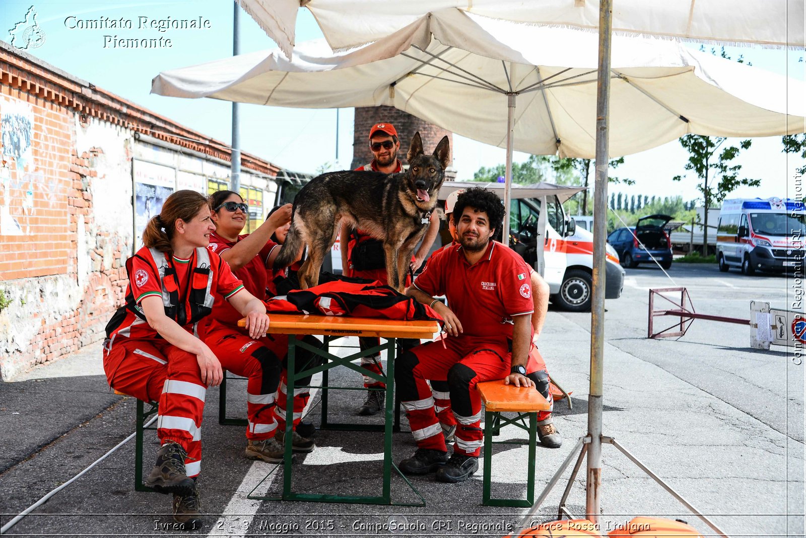 Ivrea 1 - 2 - 3 Maggio 2015 - CampoScuola CRI Regionale - Croce Rossa Italiana- Comitato Regionale del Piemonte