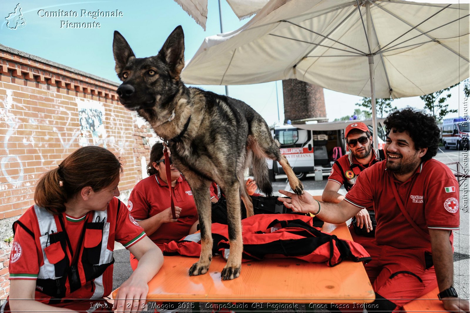 Ivrea 1 - 2 - 3 Maggio 2015 - CampoScuola CRI Regionale - Croce Rossa Italiana- Comitato Regionale del Piemonte