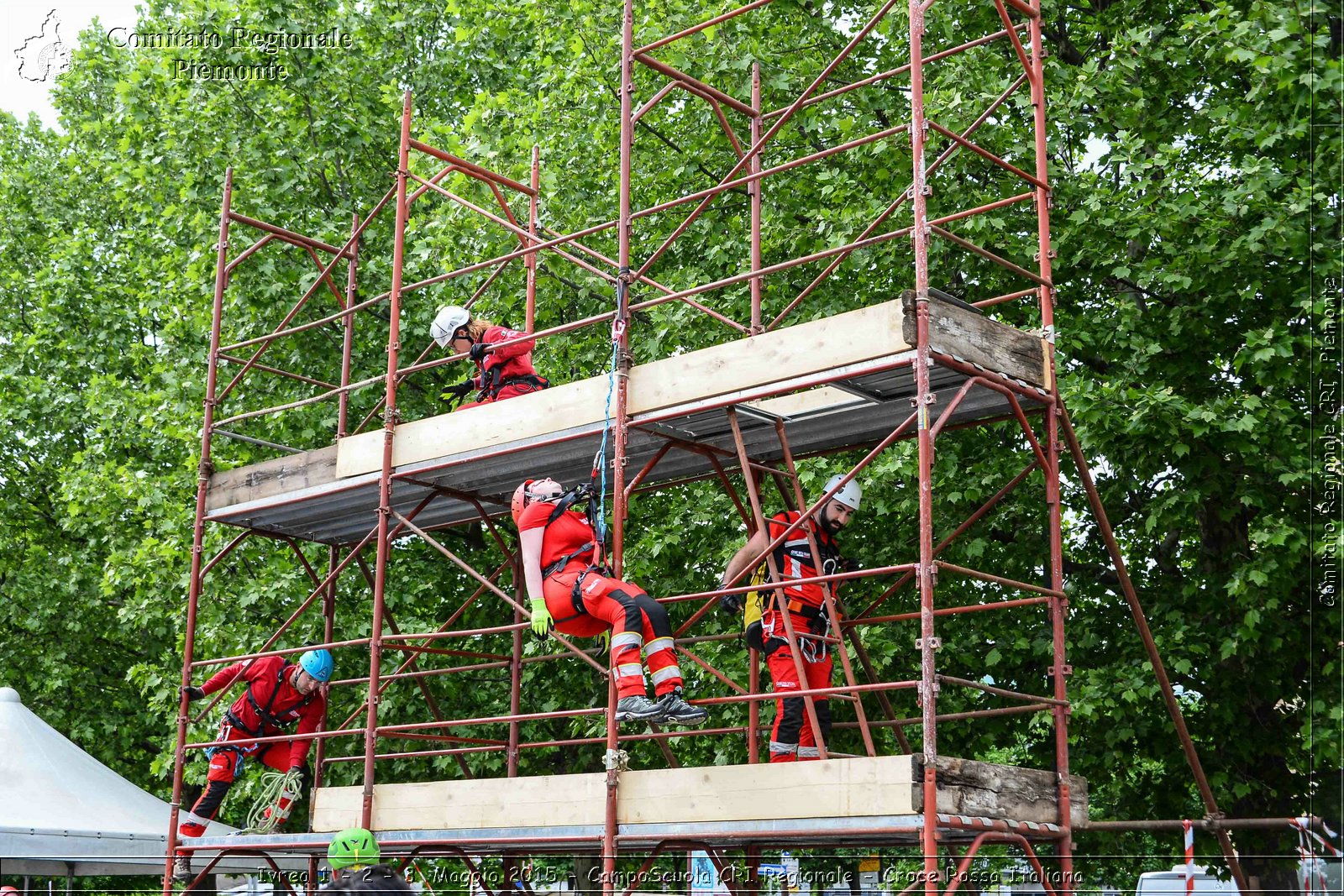 Ivrea 1 - 2 - 3 Maggio 2015 - CampoScuola CRI Regionale - Croce Rossa Italiana- Comitato Regionale del Piemonte