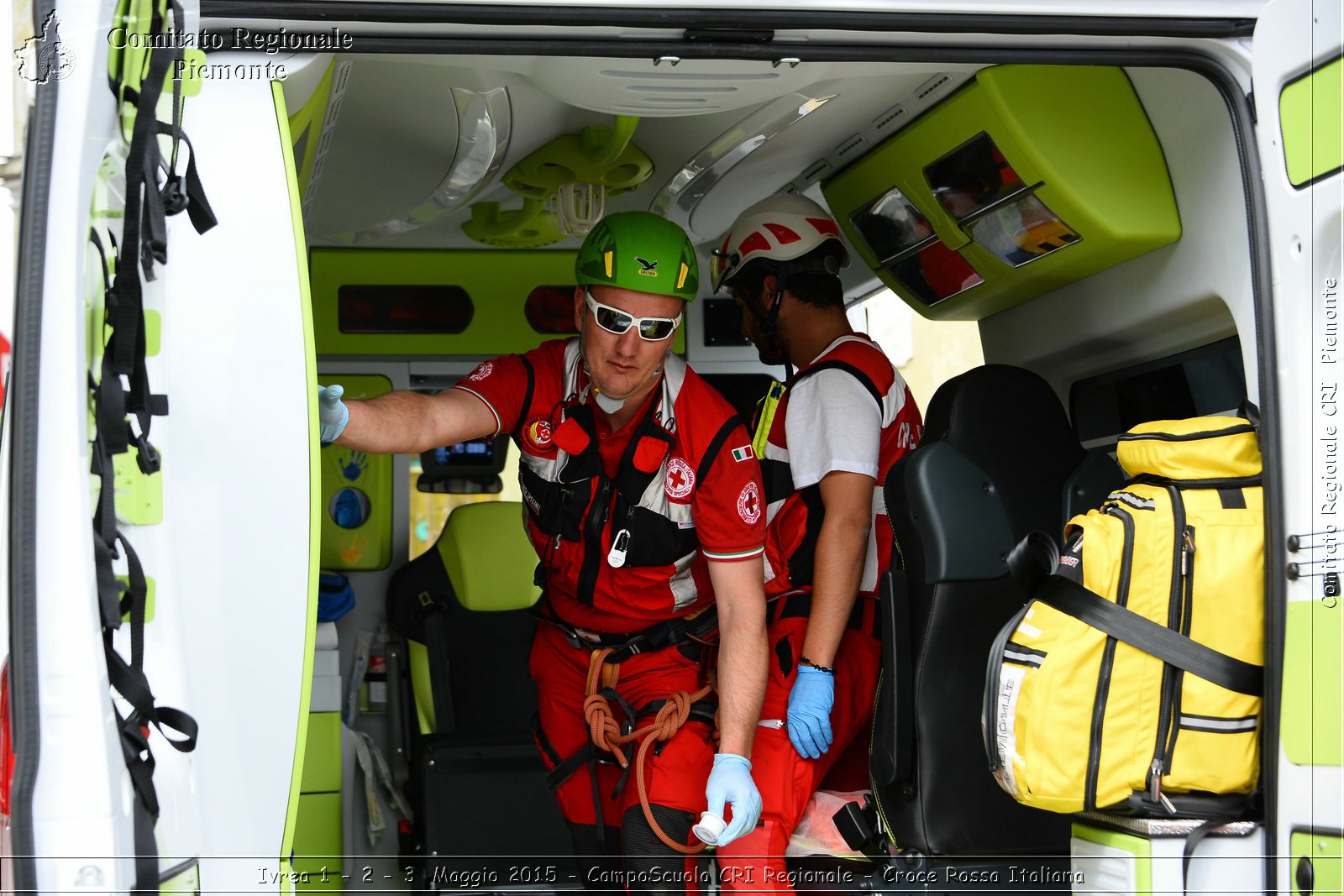 Ivrea 1 - 2 - 3 Maggio 2015 - CampoScuola CRI Regionale - Croce Rossa Italiana- Comitato Regionale del Piemonte