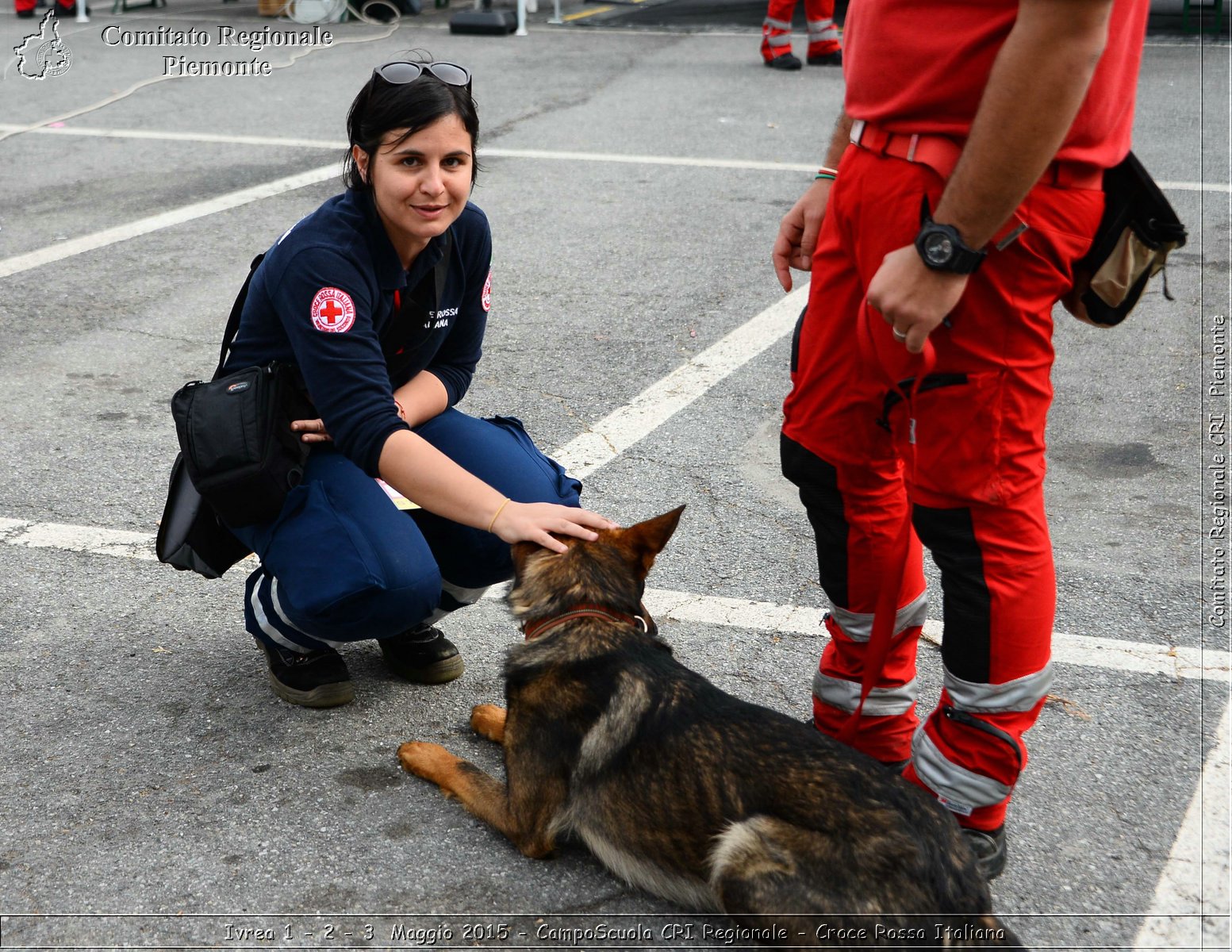 Ivrea 1 - 2 - 3 Maggio 2015 - CampoScuola CRI Regionale - Croce Rossa Italiana- Comitato Regionale del Piemonte