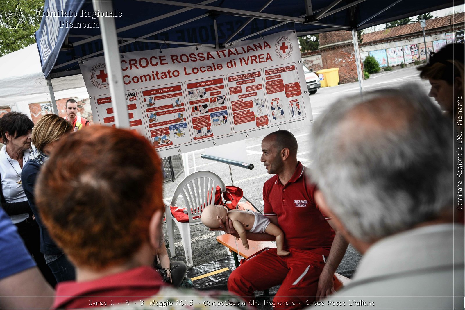 Ivrea 1 - 2 - 3 Maggio 2015 - CampoScuola CRI Regionale - Croce Rossa Italiana- Comitato Regionale del Piemonte