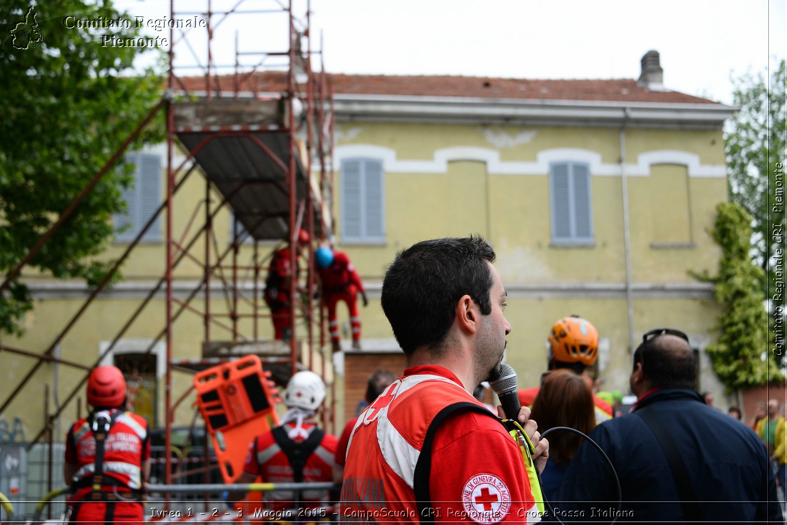 Ivrea 1 - 2 - 3 Maggio 2015 - CampoScuola CRI Regionale - Croce Rossa Italiana- Comitato Regionale del Piemonte