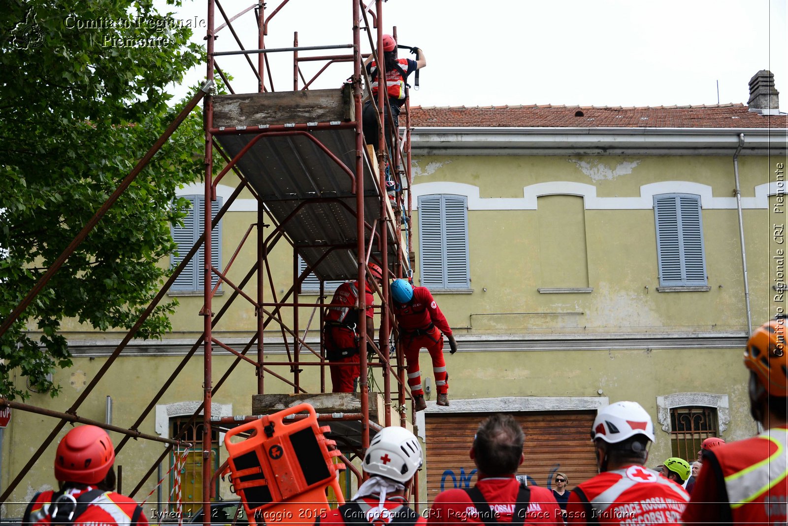 Ivrea 1 - 2 - 3 Maggio 2015 - CampoScuola CRI Regionale - Croce Rossa Italiana- Comitato Regionale del Piemonte