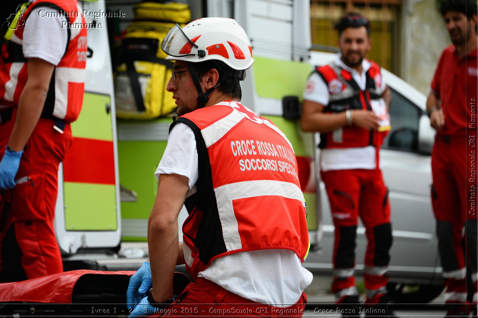 Ivrea 1 - 2 - 3 Maggio 2015 - CampoScuola CRI Regionale - Croce Rossa Italiana- Comitato Regionale del Piemonte