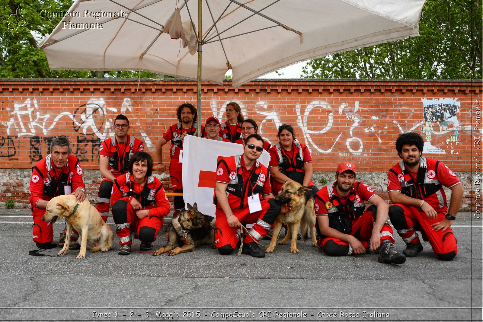 Ivrea 1 - 2 - 3 Maggio 2015 - CampoScuola CRI Regionale - Croce Rossa Italiana- Comitato Regionale del Piemonte