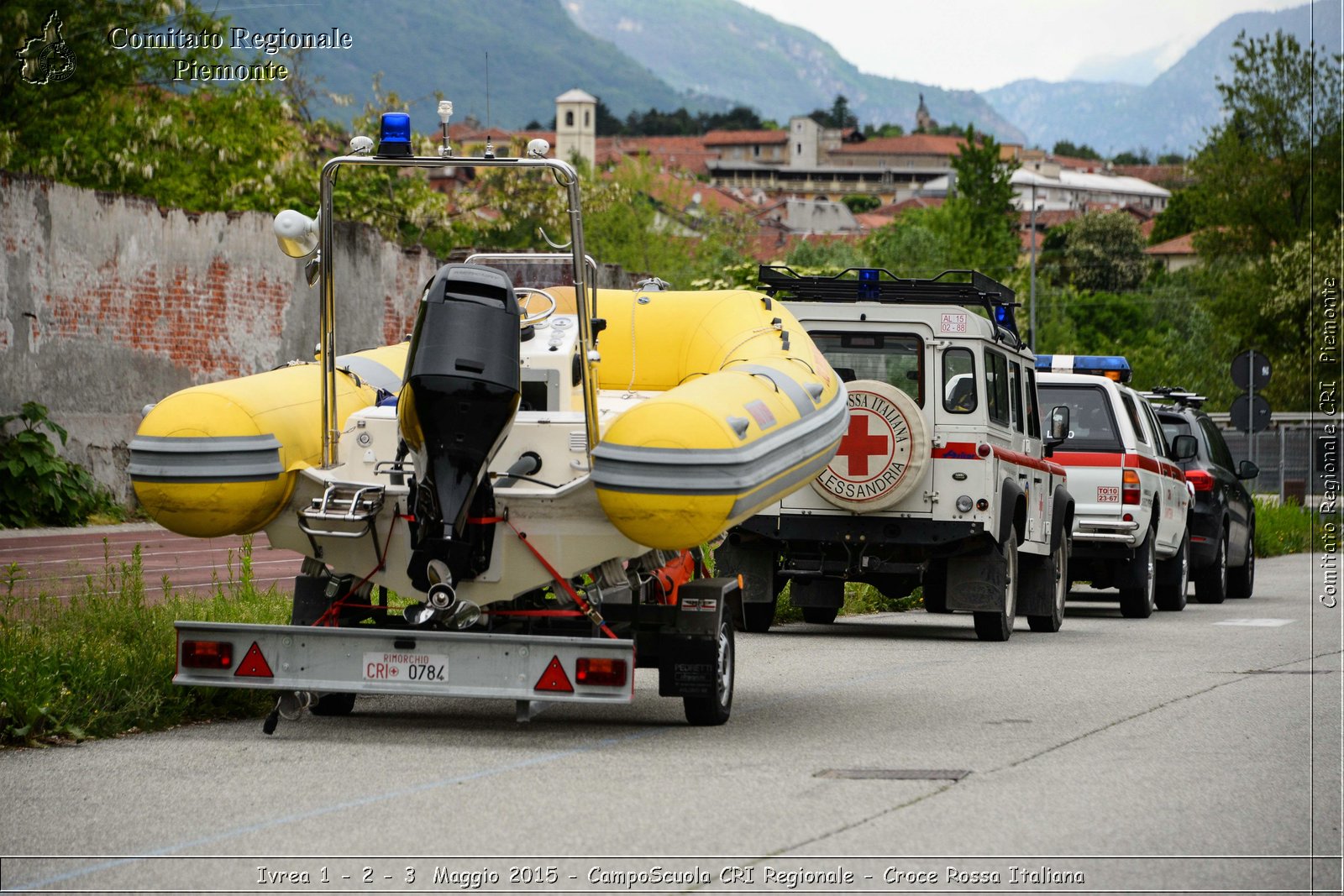 Ivrea 1 - 2 - 3 Maggio 2015 - CampoScuola CRI Regionale - Croce Rossa Italiana- Comitato Regionale del Piemonte