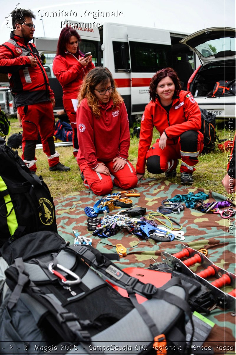 Ivrea 1 - 2 - 3 Maggio 2015 - CampoScuola CRI Regionale - Croce Rossa Italiana- Comitato Regionale del Piemonte