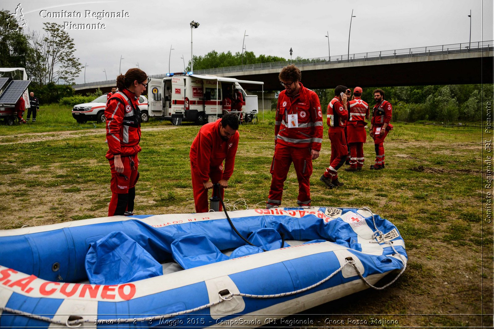 Ivrea 1 - 2 - 3 Maggio 2015 - CampoScuola CRI Regionale - Croce Rossa Italiana- Comitato Regionale del Piemonte