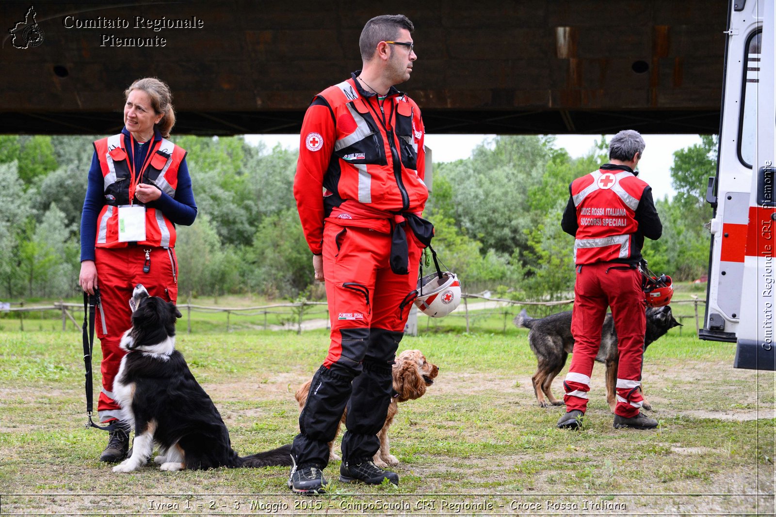 Ivrea 1 - 2 - 3 Maggio 2015 - CampoScuola CRI Regionale - Croce Rossa Italiana- Comitato Regionale del Piemonte